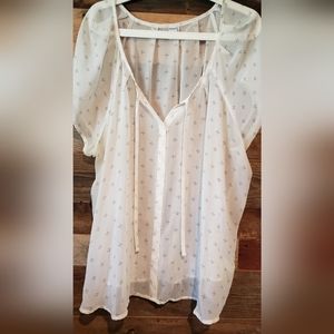 Womens sheer plus size xxl